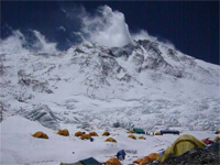 Everest North Col 7000m. Expedition-Zhangmu